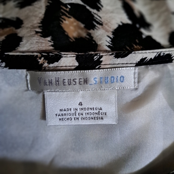 Van Heusen animal Print dress size 4 A-25 - Picture 3 of 4
